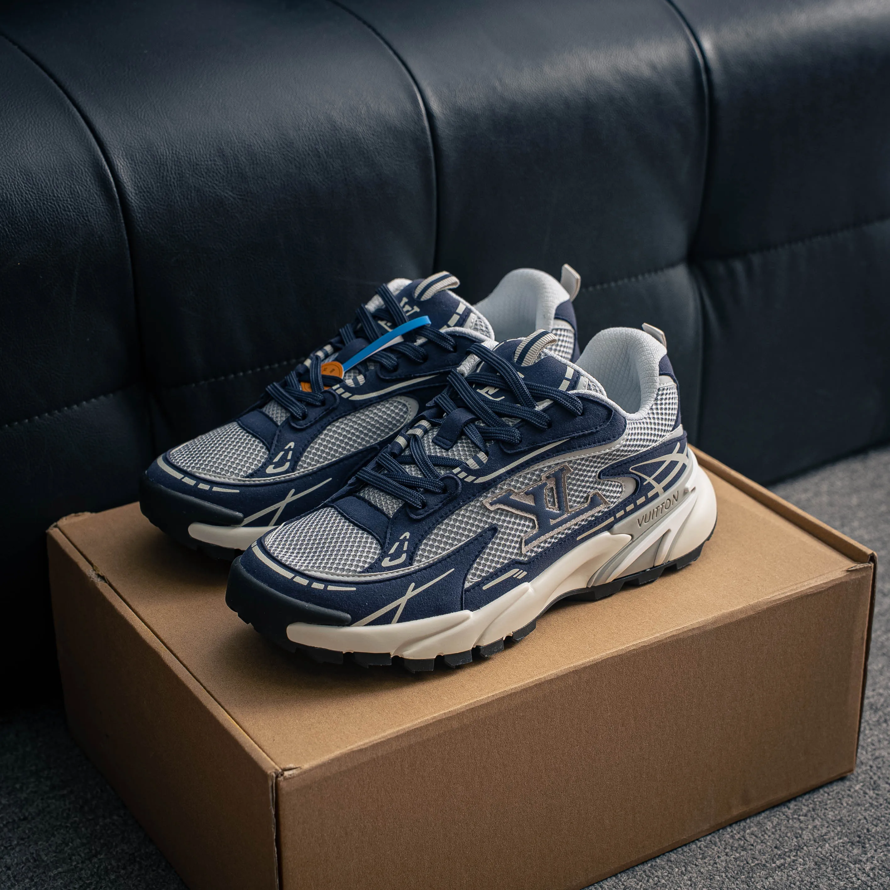 # Lv Tatic Runner Tatic Runner Series Platform Sole Chunky Sneakers， Retro Shoes ， 。Shoes ， "VUITTON